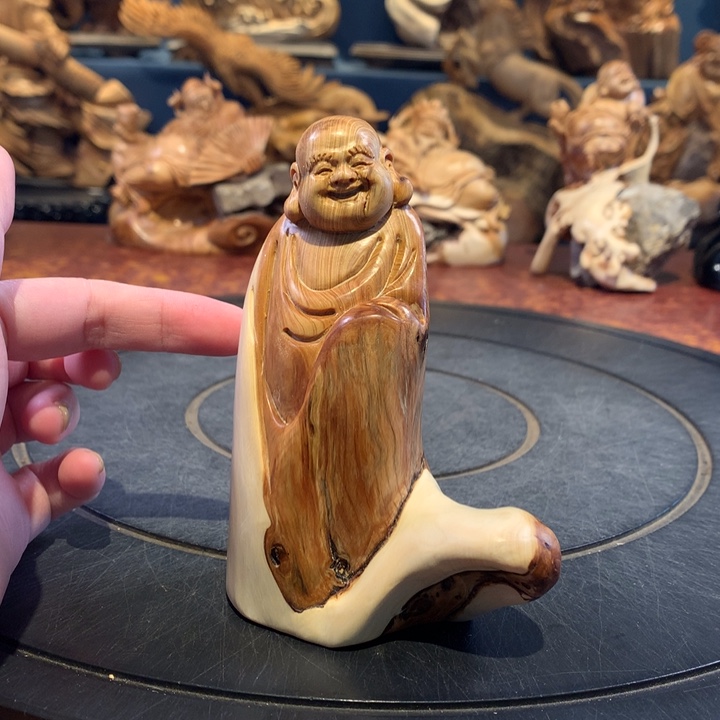 柏木（崖柏）根雕摆件