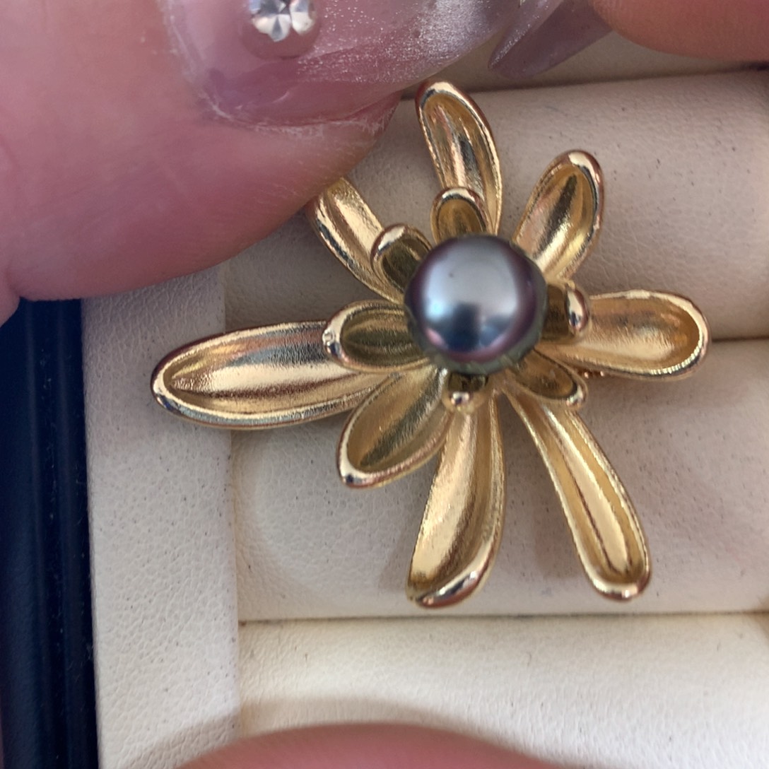 海水珍珠胸饰未镶嵌