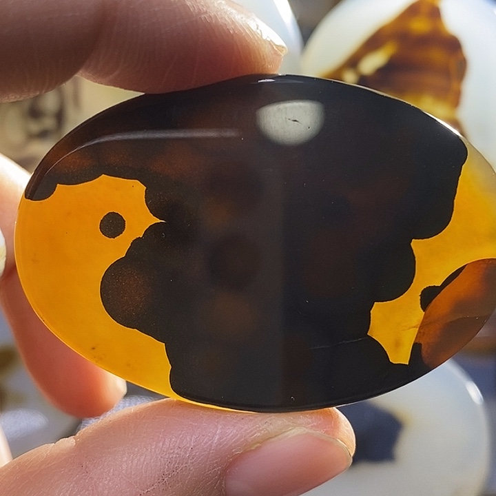 未镶嵌颈饰玛瑙/玉髓华*