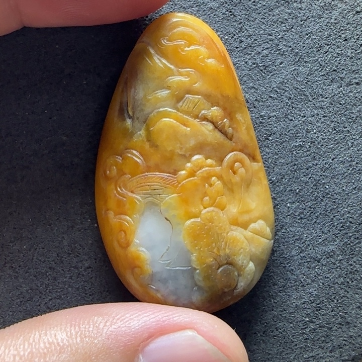 颈饰未镶嵌和田玉定制