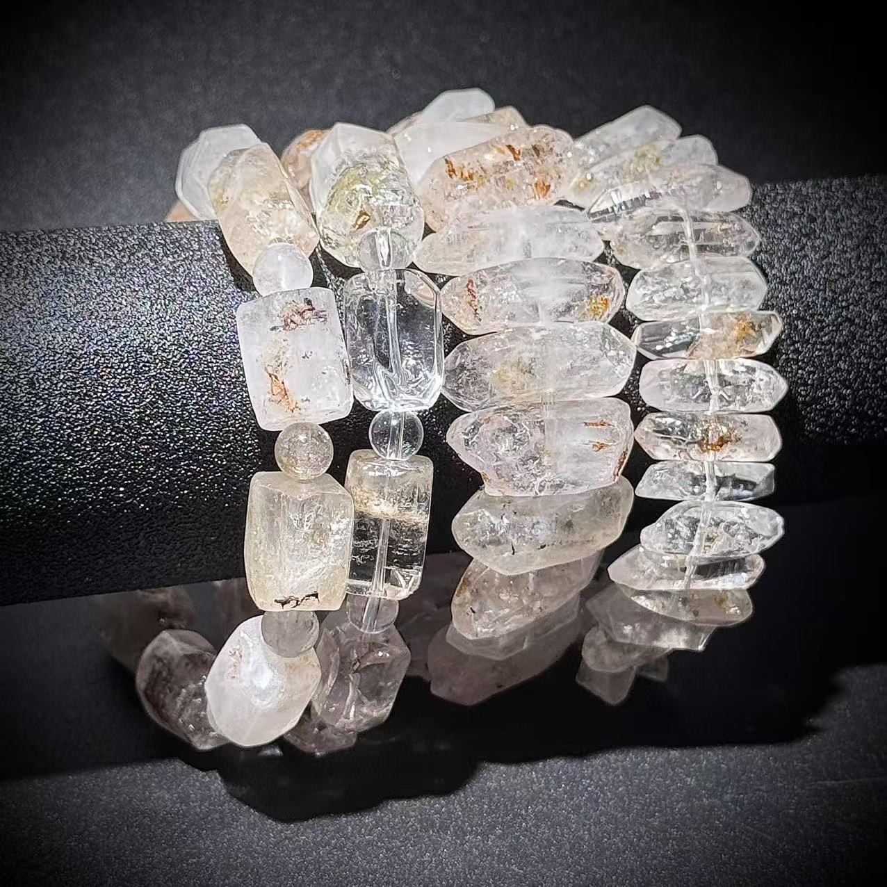 S1887【貝勒爺】闪灵水晶随型手串（多样性发其一）