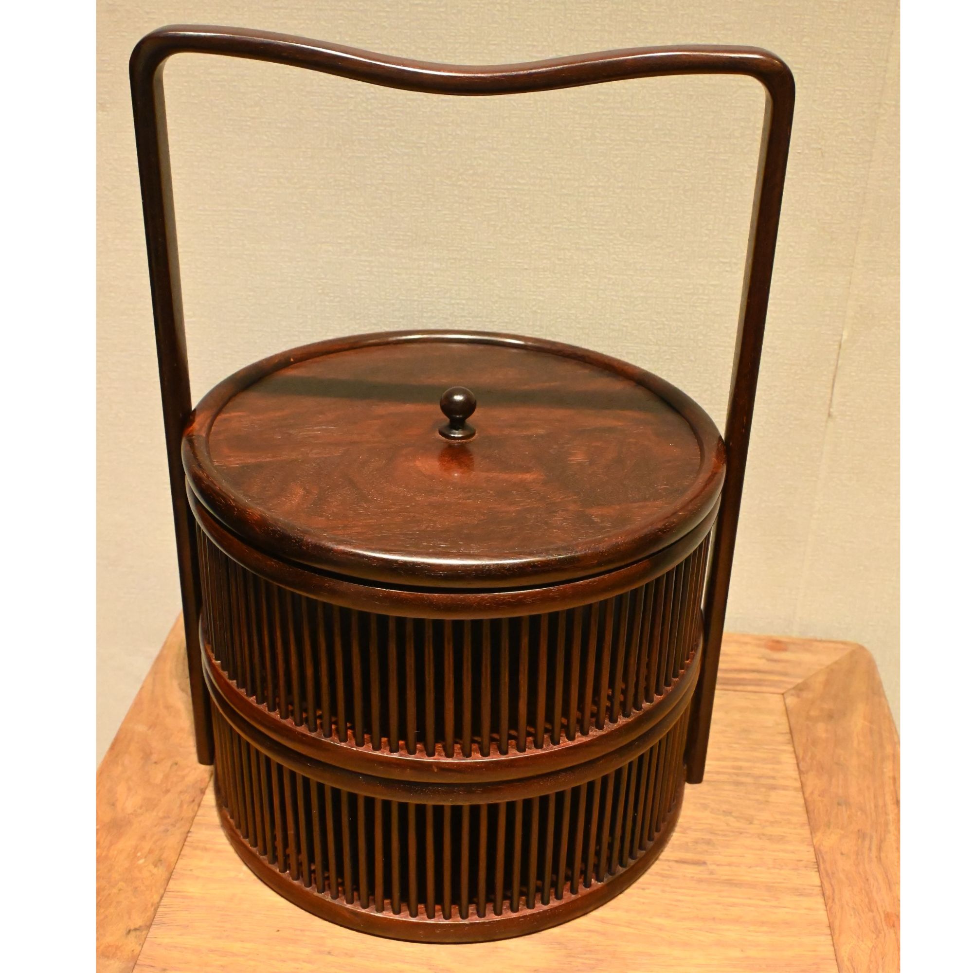 小叶紫檀点心篮937g