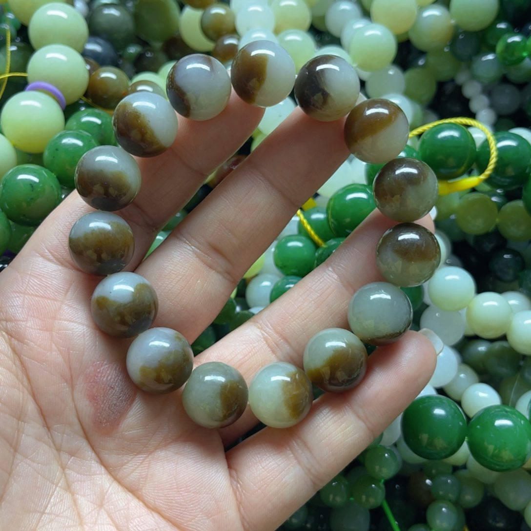 和田玉手链未镶嵌