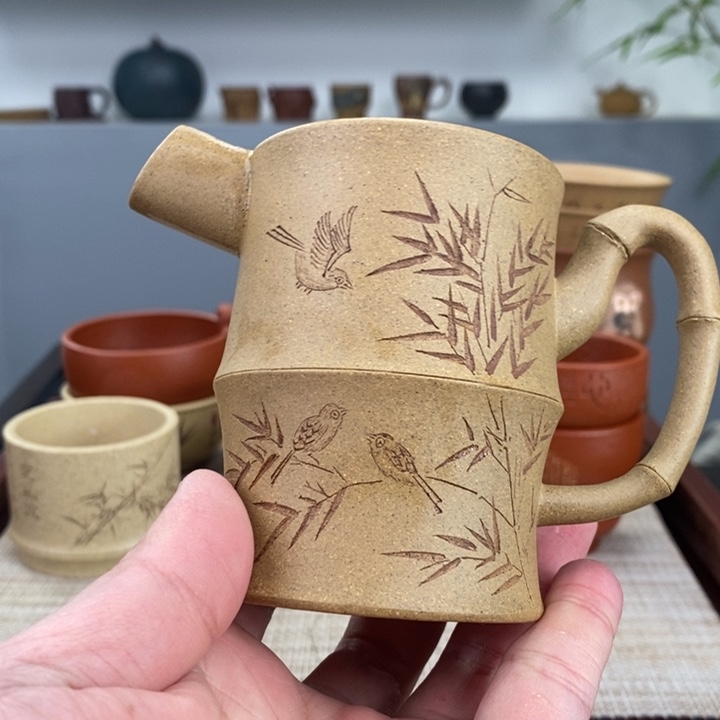 紫砂茶杯?*宜兴紫砂主人杯