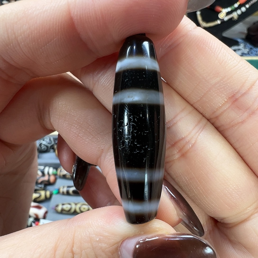 玛瑙/玉髓未镶嵌珠宝半成品老谢王炸线珠