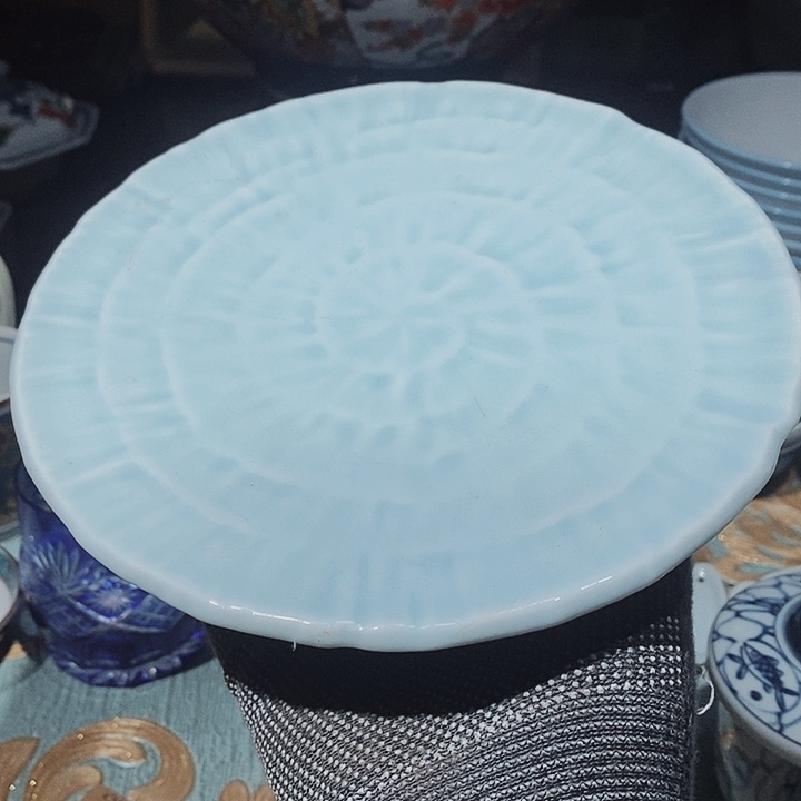 瓷片新年快乐万事如意