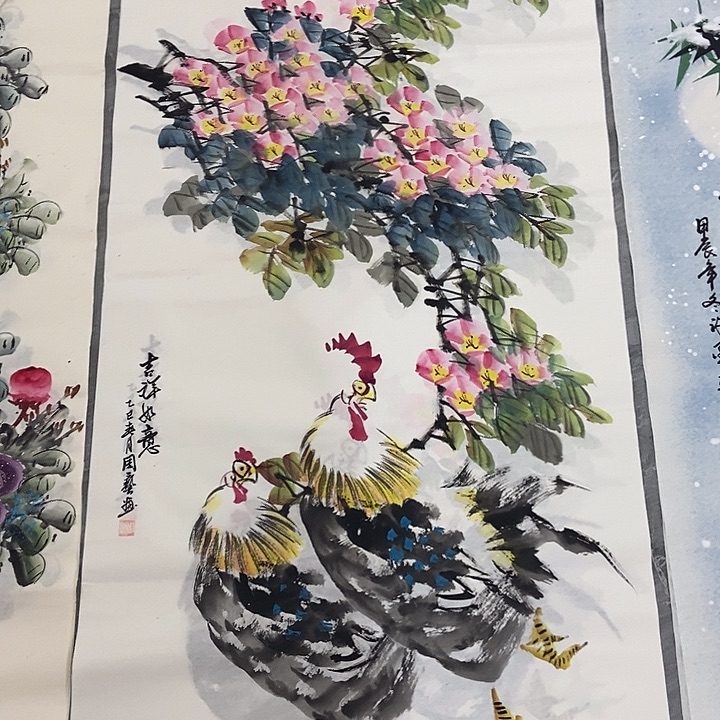 三个张画廊直播间！