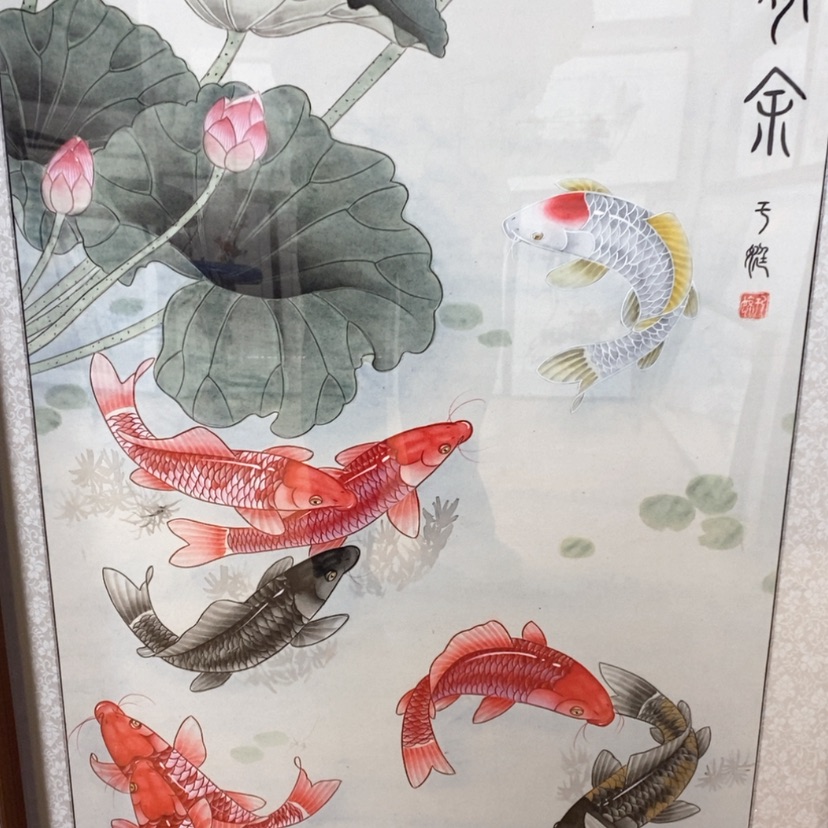【闪购商品】国画手绘国画工笔带框