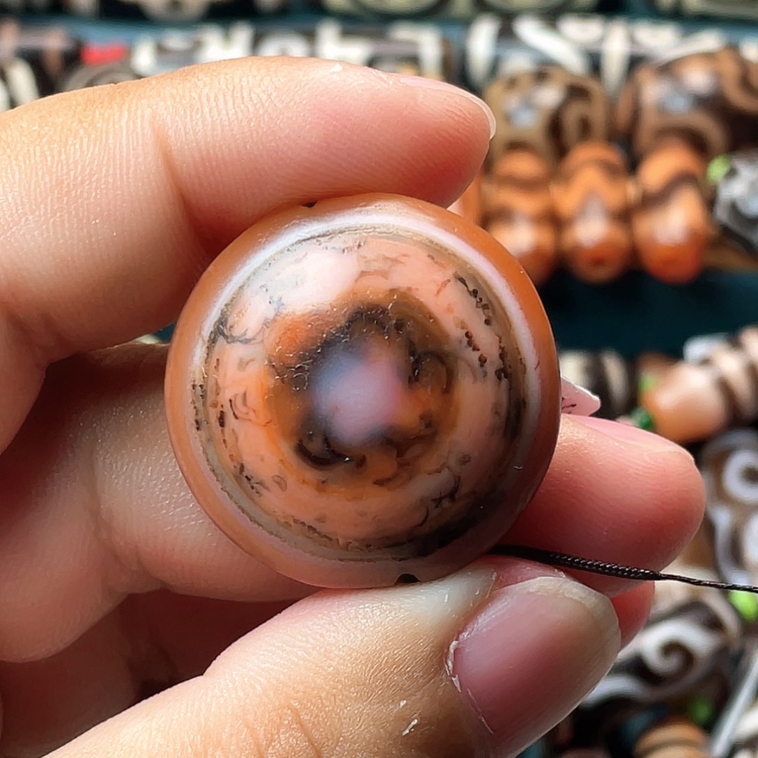 玛瑙/玉髓未镶嵌颈饰小卢板眼