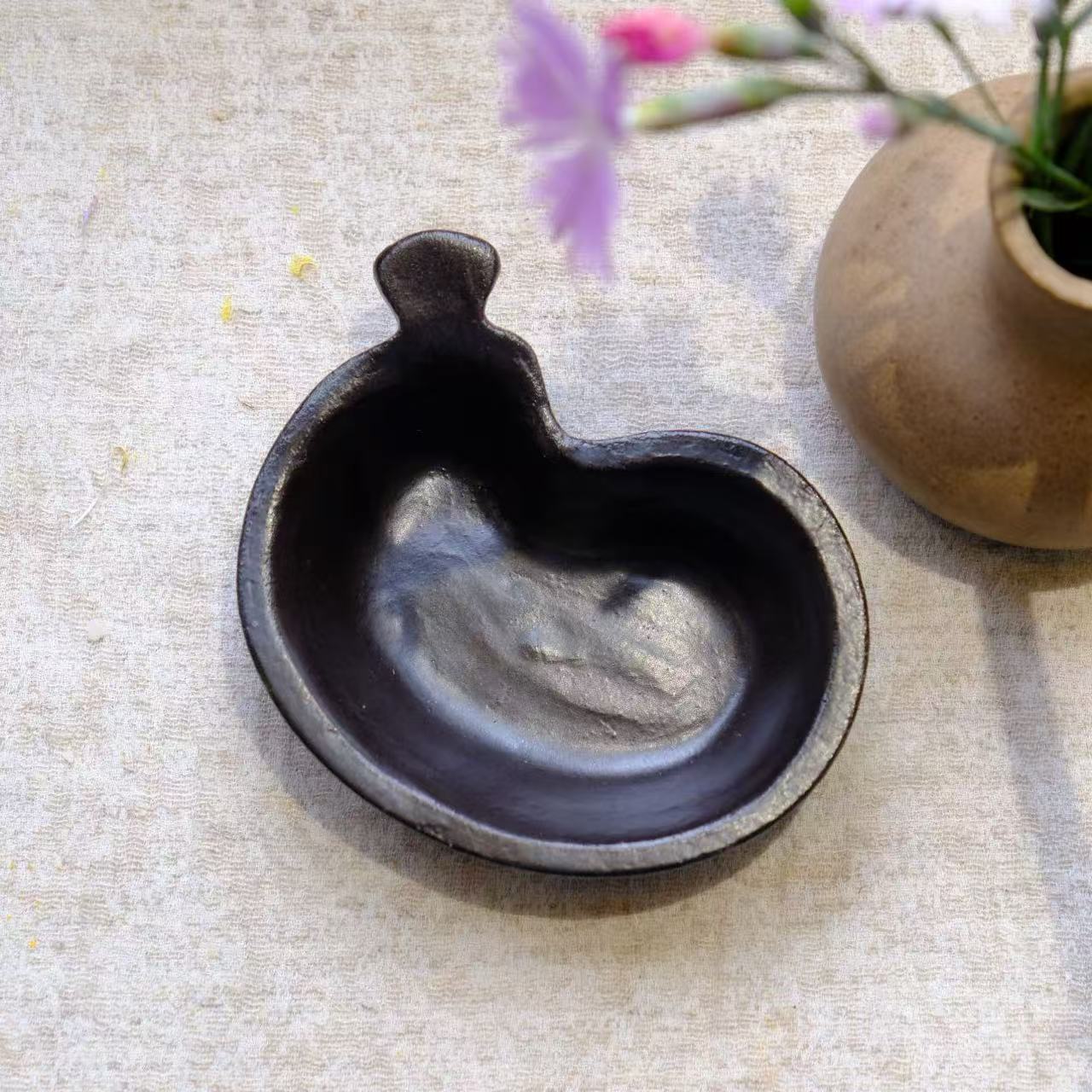 小喜宅 澜夜耳碟（尺寸约9.5x7cm）