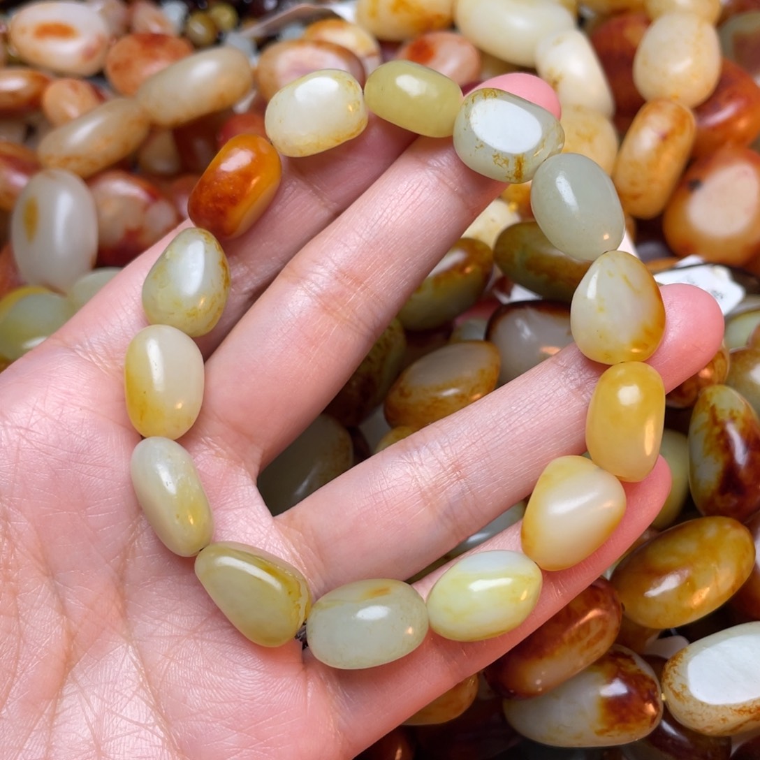 和田玉手链未镶嵌