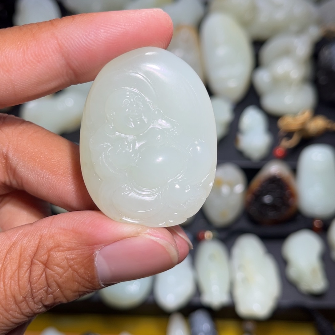 和田玉颈饰未镶嵌R*