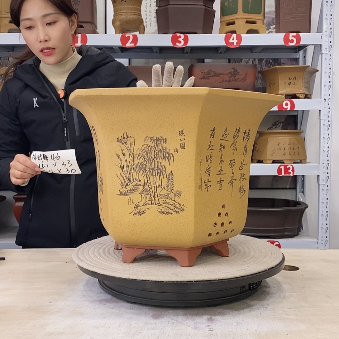 花盆紫砂紫砂花盆