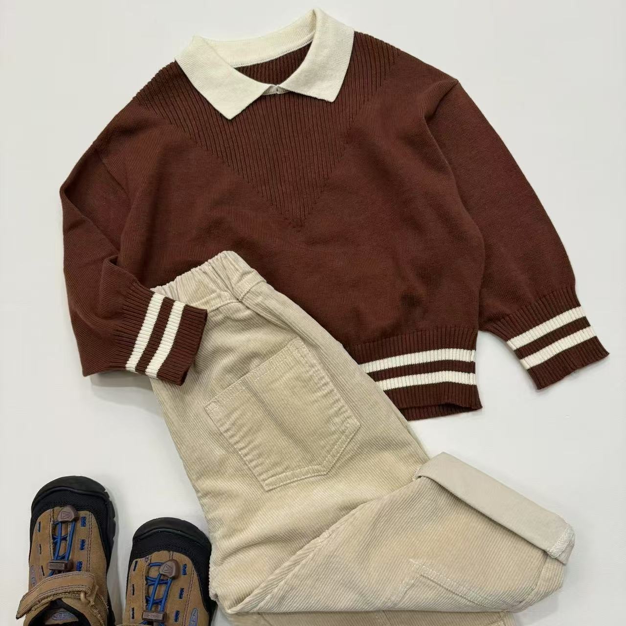 A3049#OQQ-B132301064桔色T恤