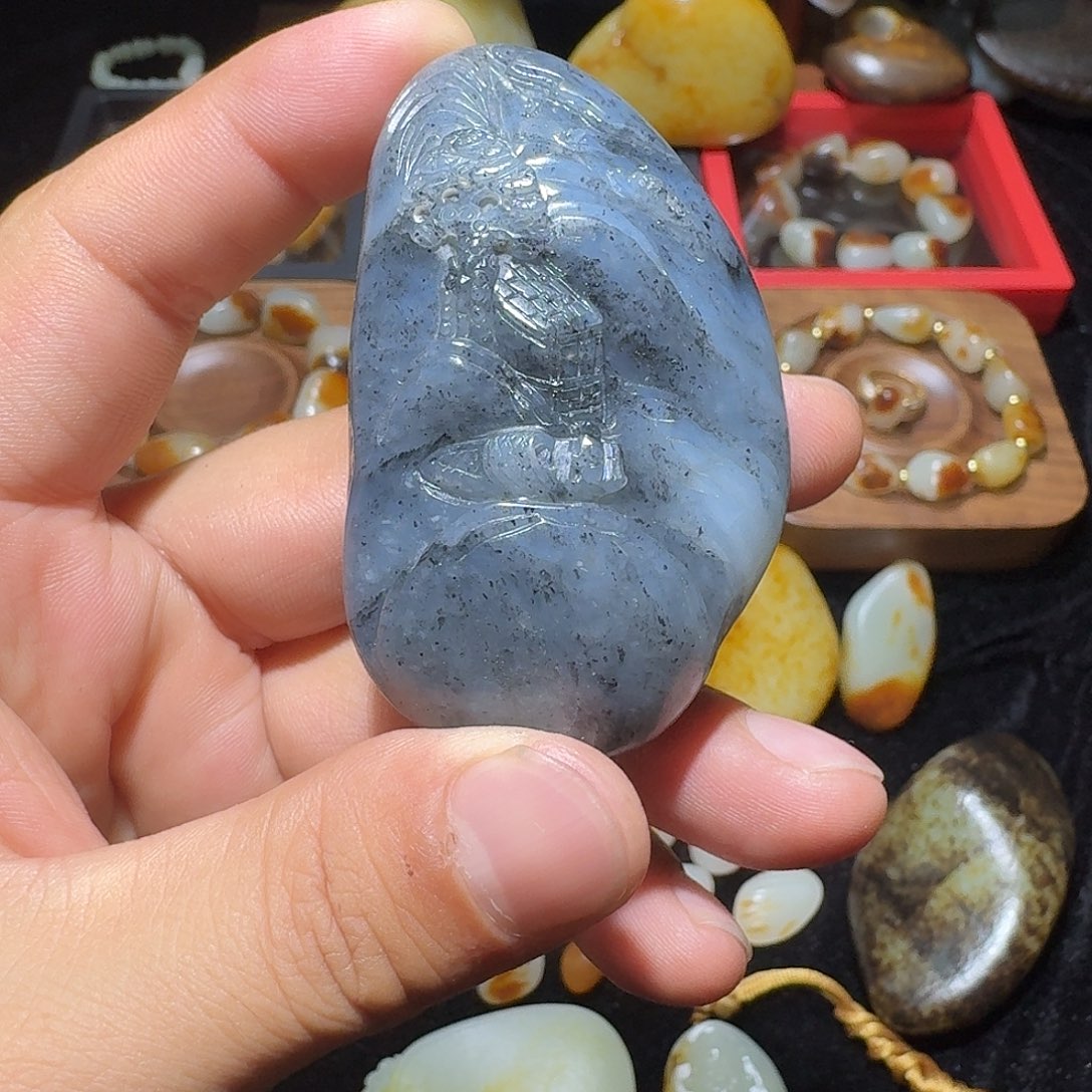 和田玉（子料）未镶嵌挂件