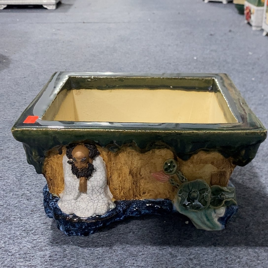 路***正宗石湾盆石湾盆石湾