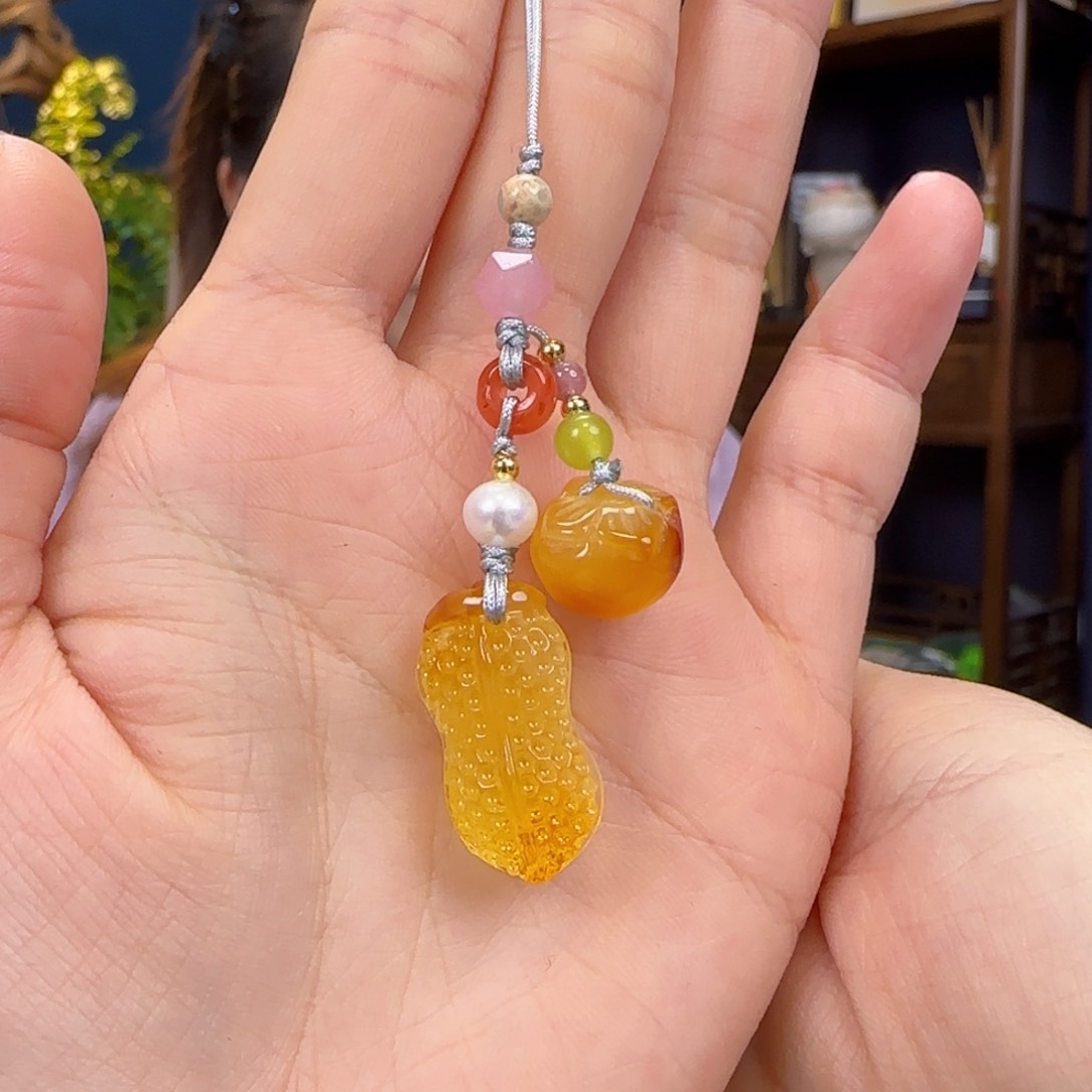 未镶嵌颈饰蜜蜡111111111111