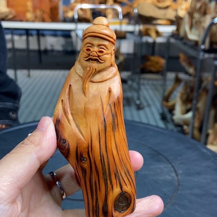 柏木（崖柏）手把件