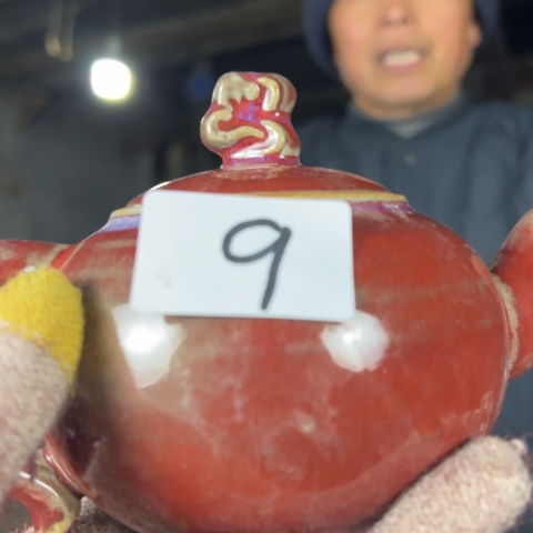 摆件吕*少犊泉钧窑作品