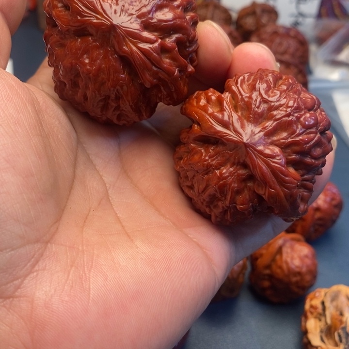 永***调把件文玩核桃龙鼎0