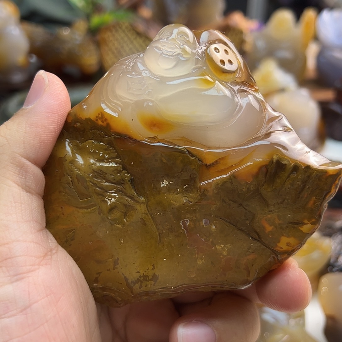 玛瑙/玉髓未镶嵌颈饰