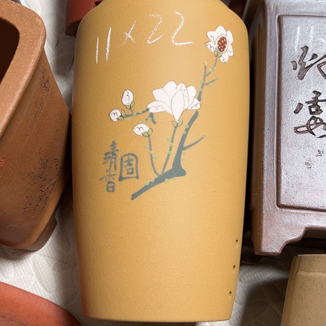 【闪购商品】紫砂花盆周之夏精品紫砂花盆