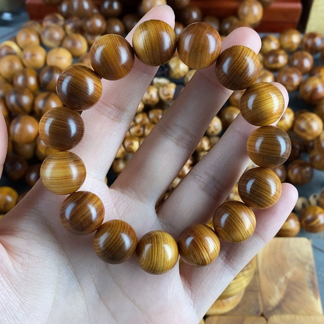 柏木（崖柏）手串/手链干黑油