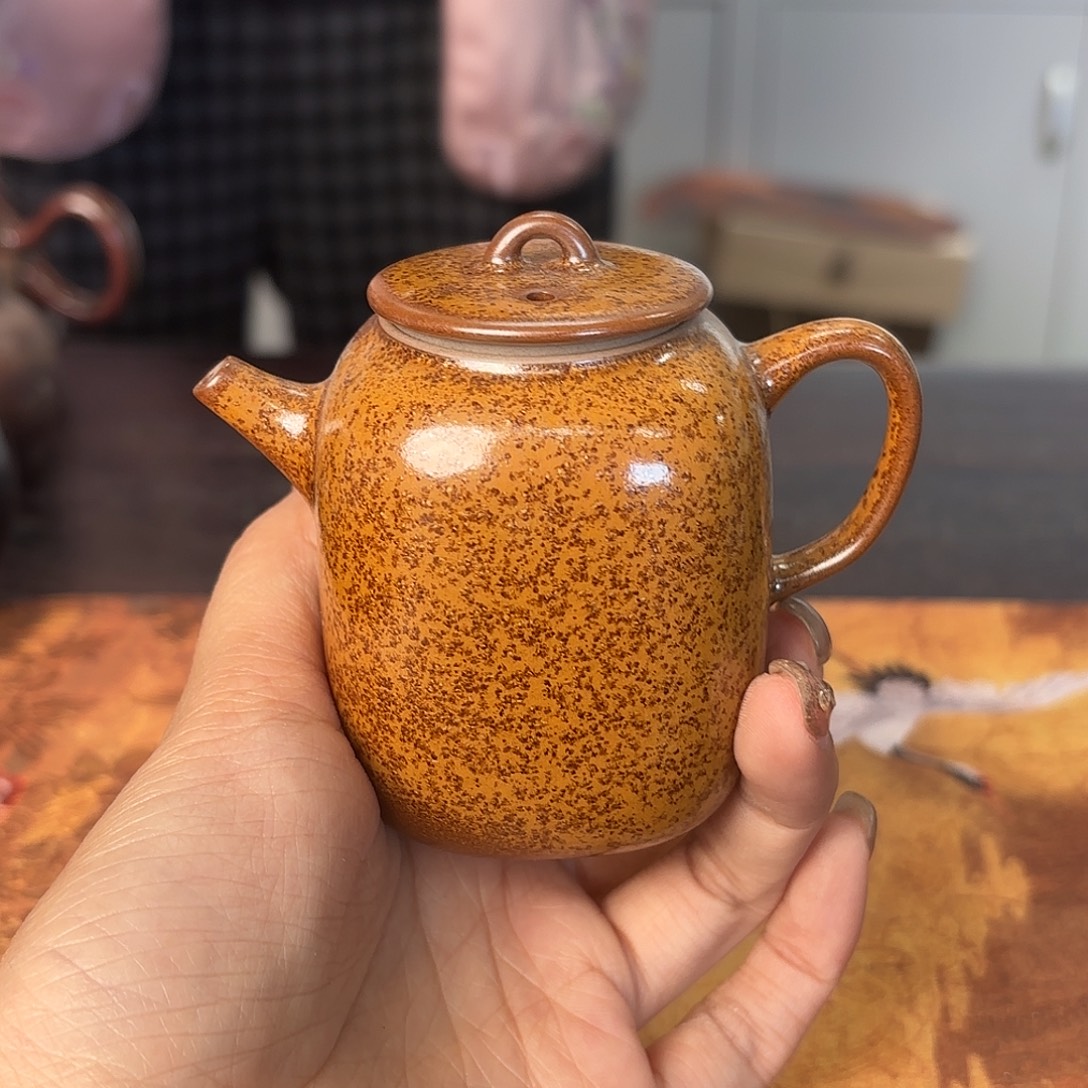 龙泉云间青瓷小米茶器