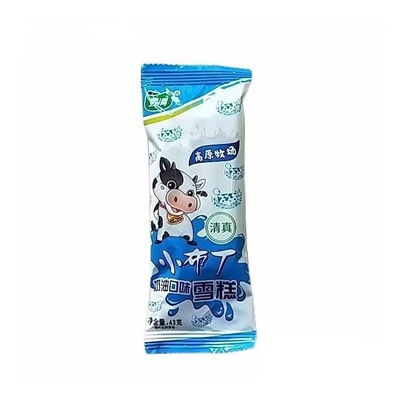 【当日达5支】壹清小布丁奶油口味雪糕 43g*5支