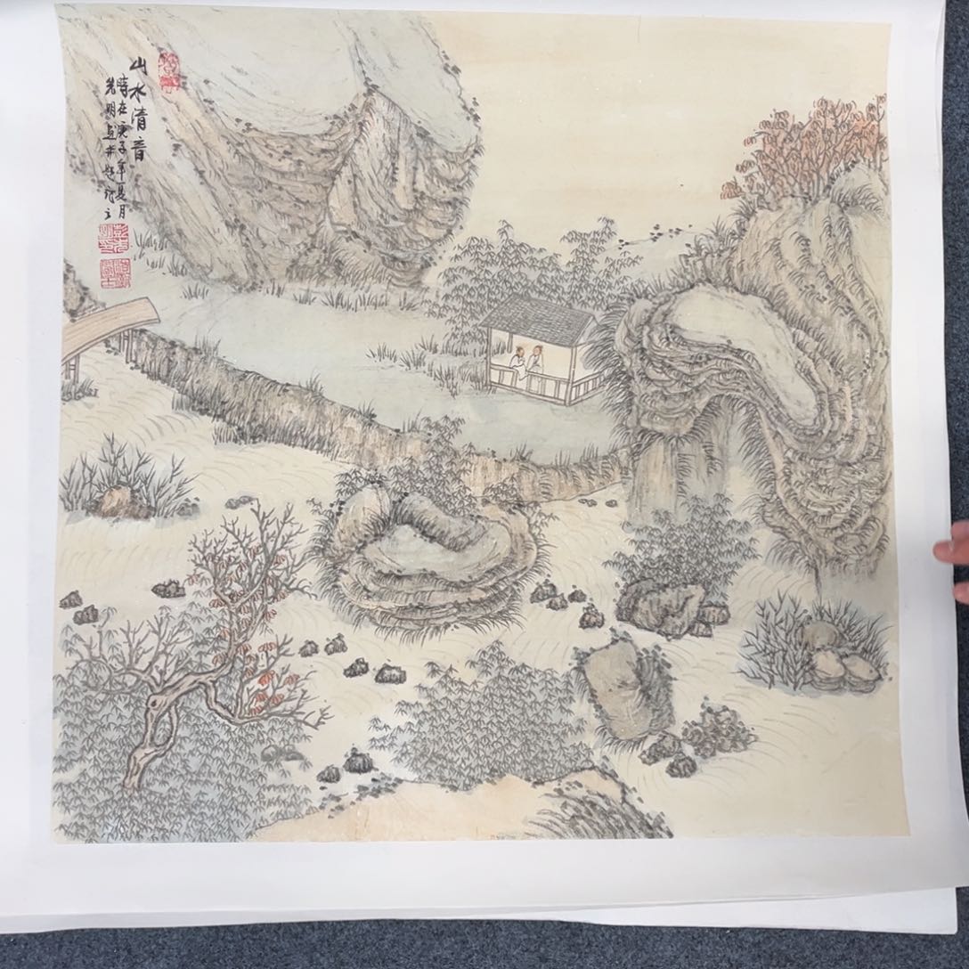 国画手绘画作品欣赏