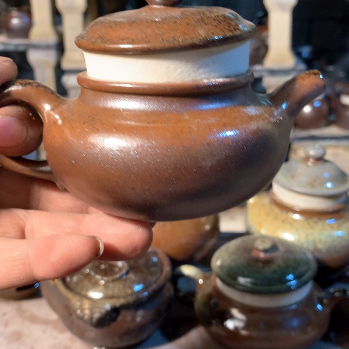 紫砂茶壶纯自然高温裸柴烧