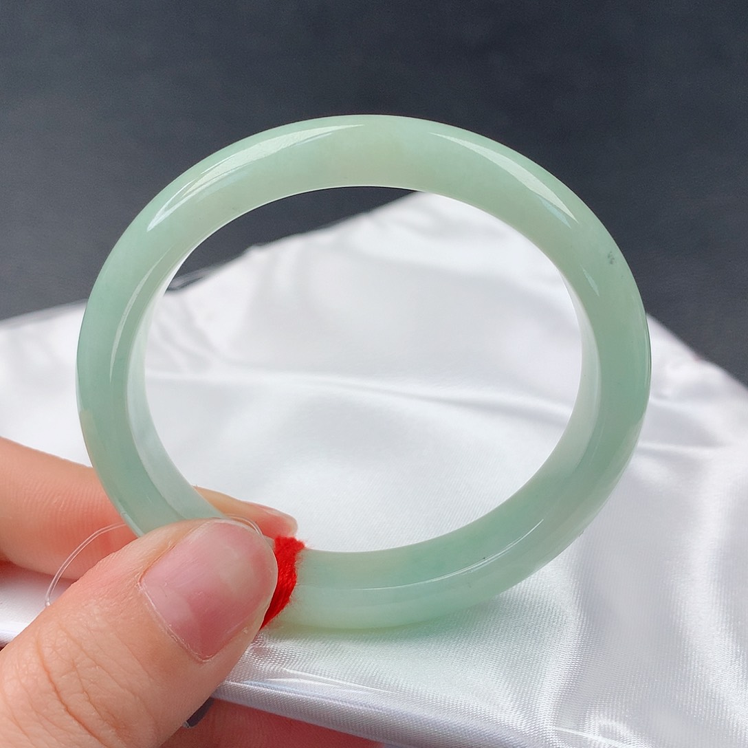 翡翠手镯未镶嵌39贵妃52