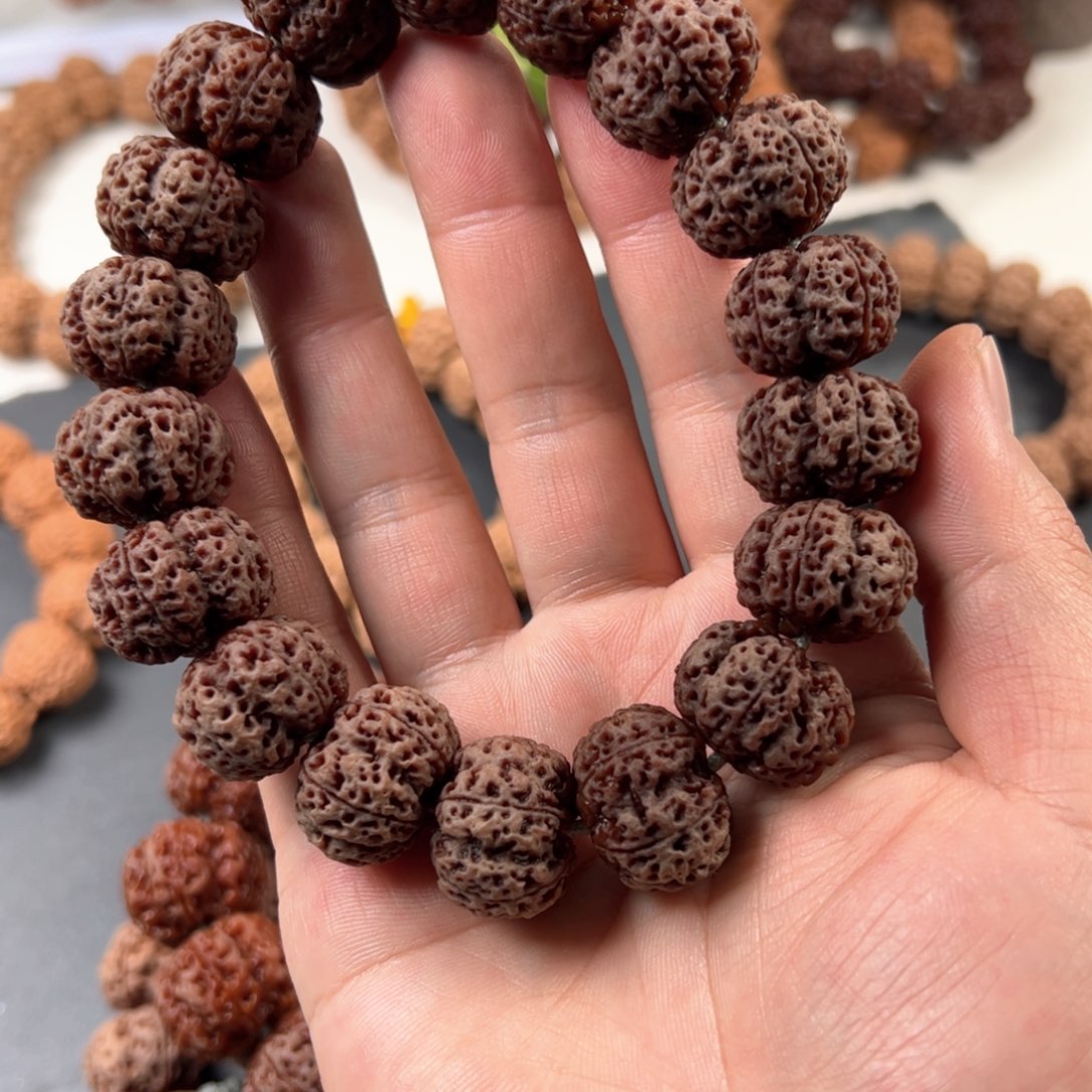 金刚菩提手串品****活梁产区梁王大金刚顶奢超头21