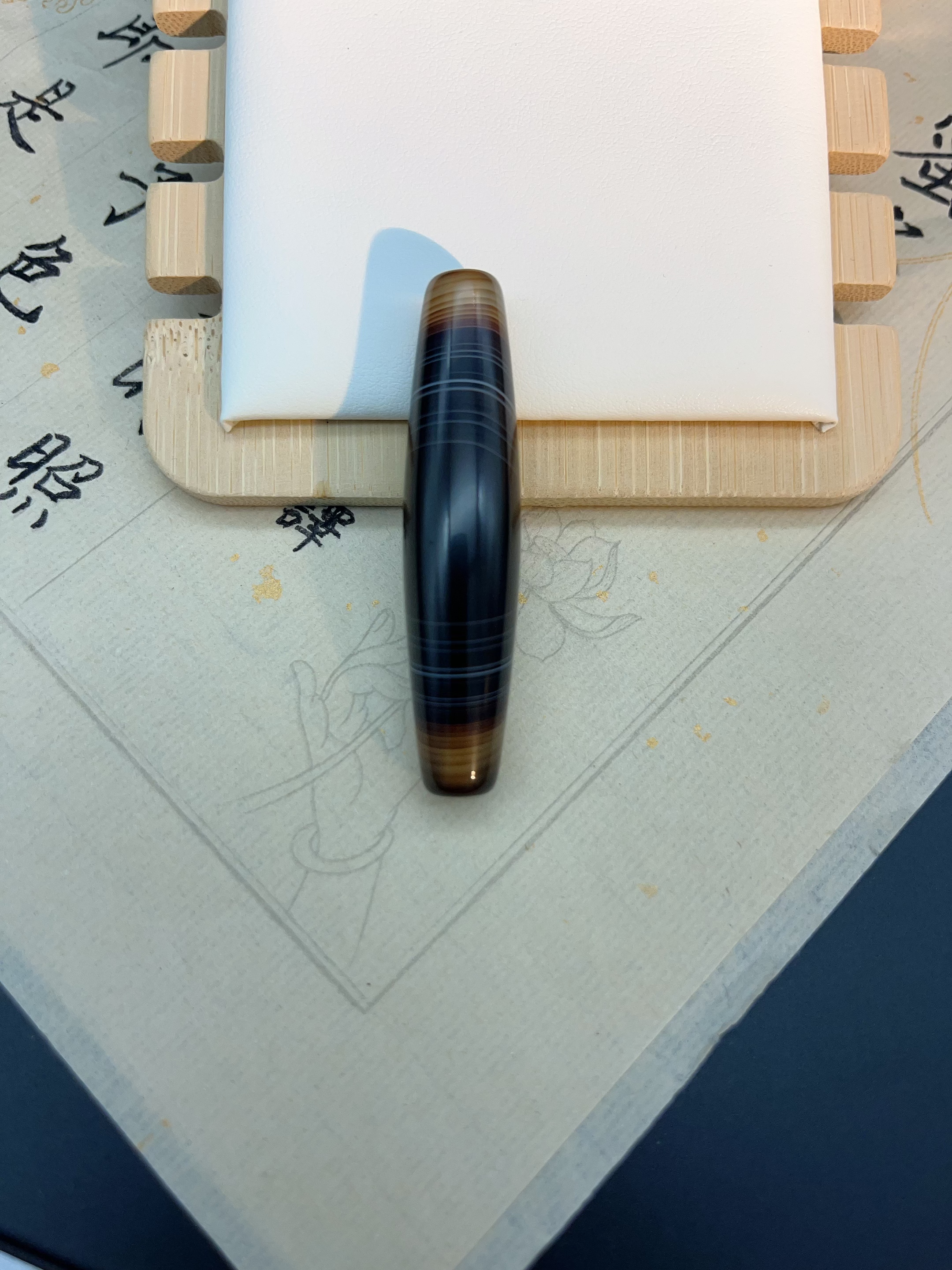 天然缠丝玛瑙带眼珠子凤眼佛眼圆眼独特纹理彰显魅力