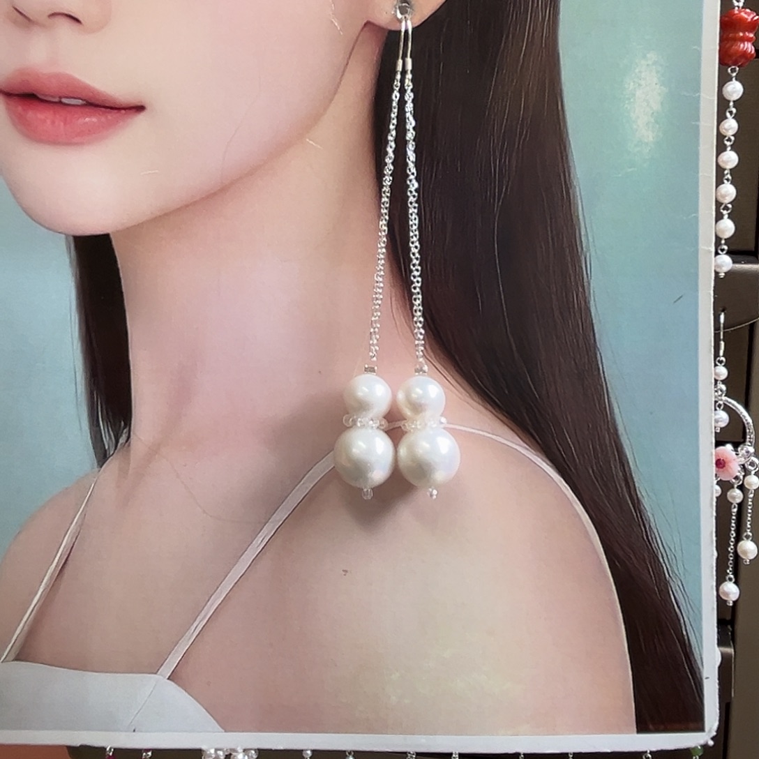 *****925银博雅手作S925纯银耳饰