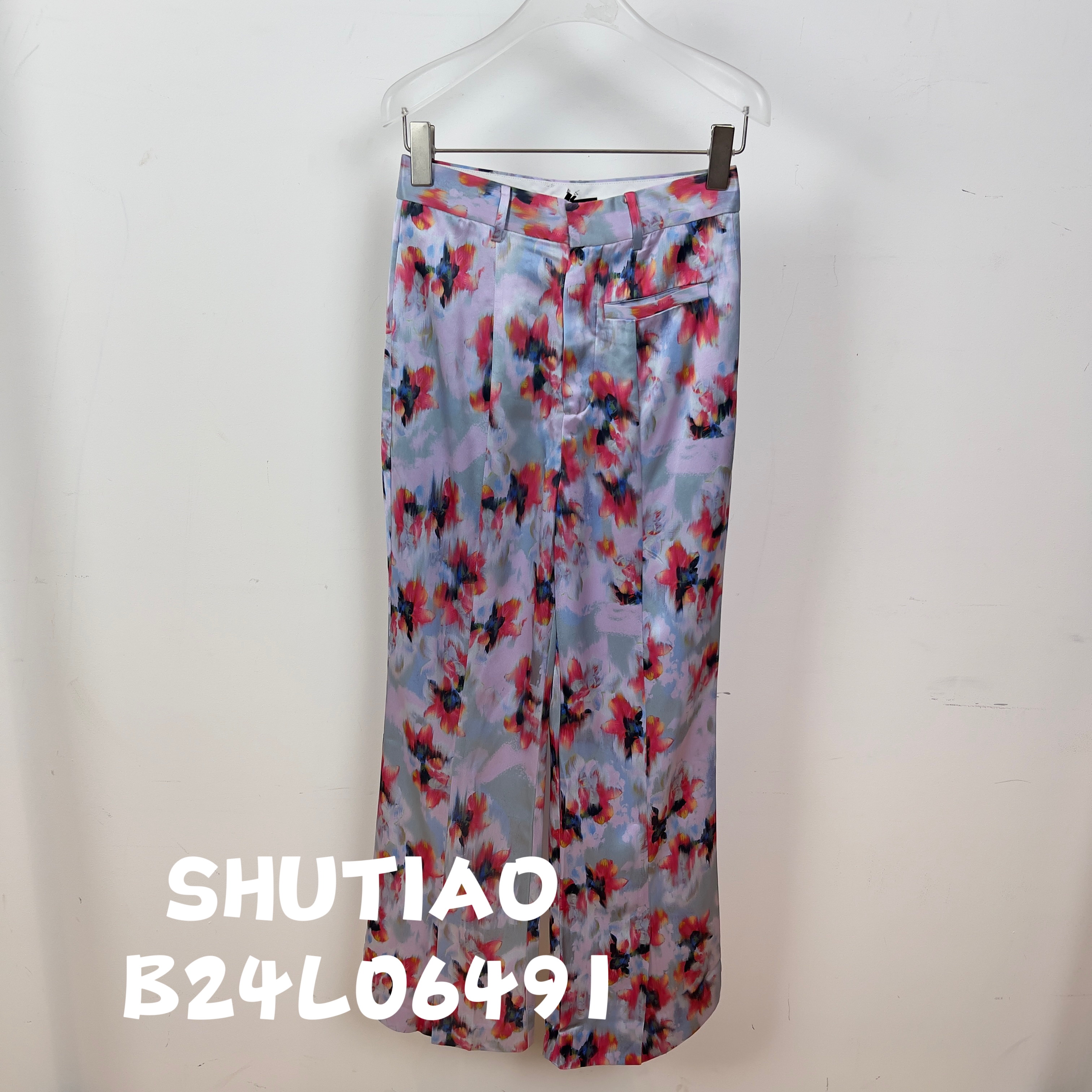 【SHUTIAO】2024秋冬：新款小众设计款裤子B24L06491