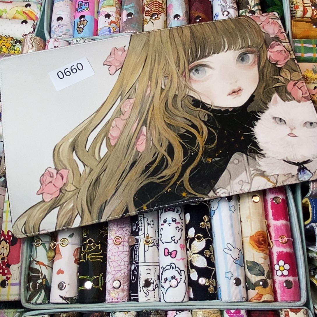 织绣A5活页不加纸0660