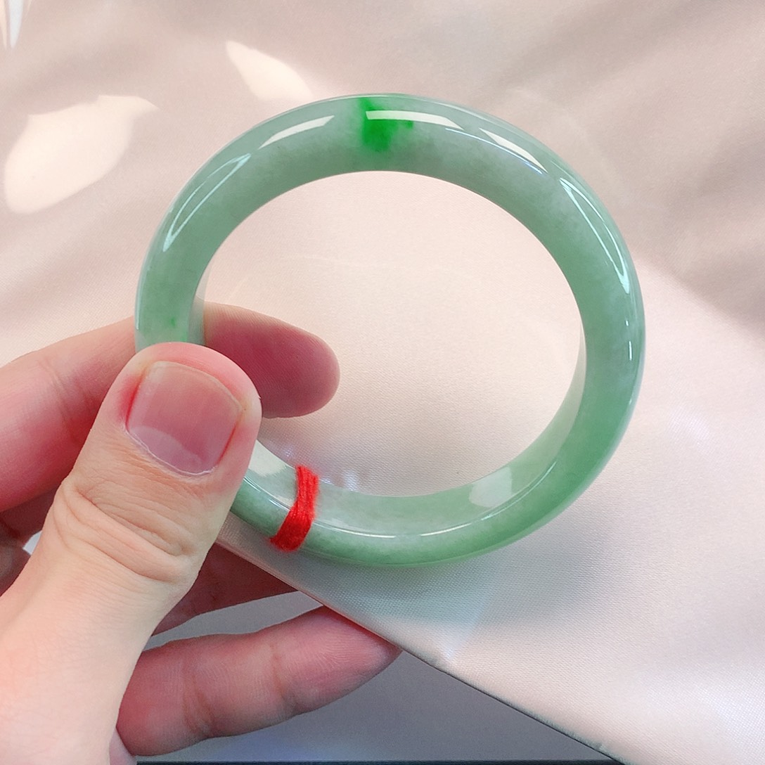 翡翠未镶嵌手镯翡翠手镯1407