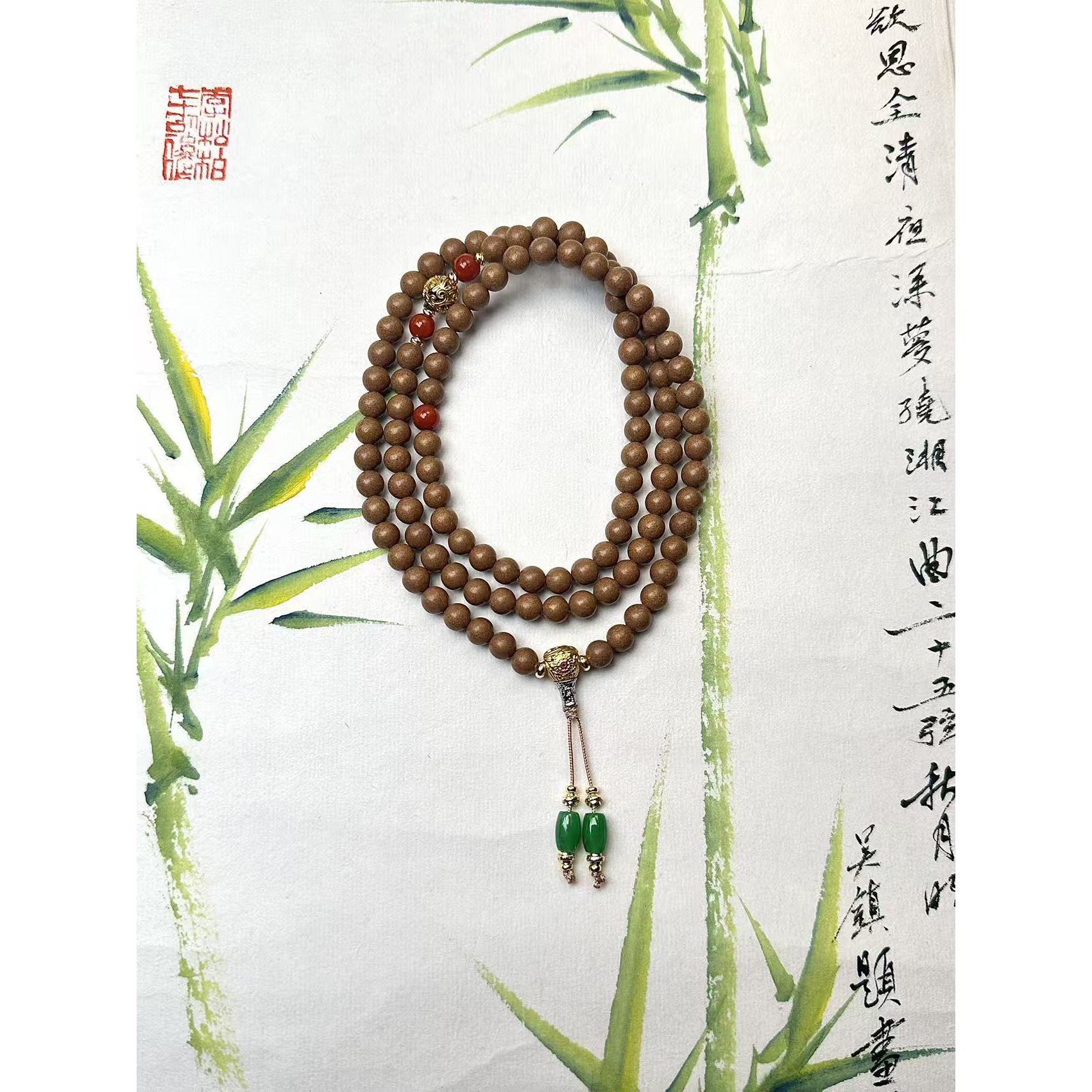 【天丹通络香】 合香搭配款 非遗纯手工（避水避汗）送黑金大四合脖挂