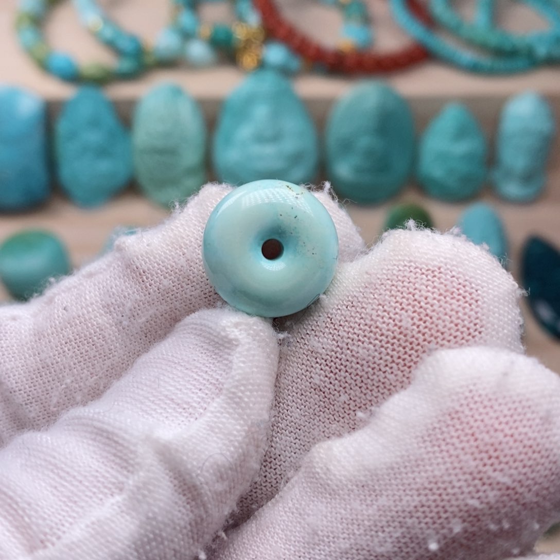 绿松石挂件未镶嵌