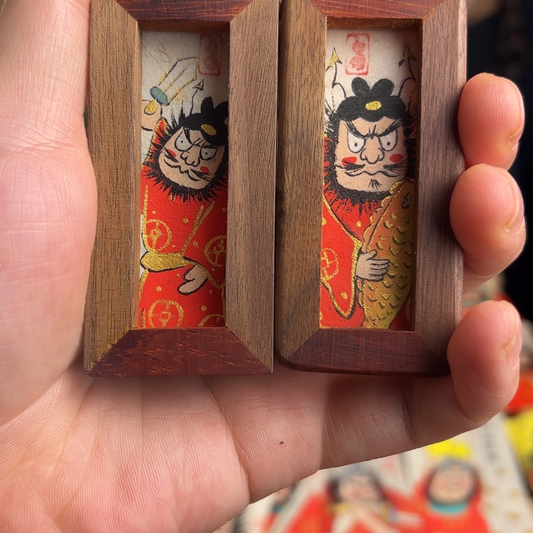 乐***蕫纯手绘钟馗文创画