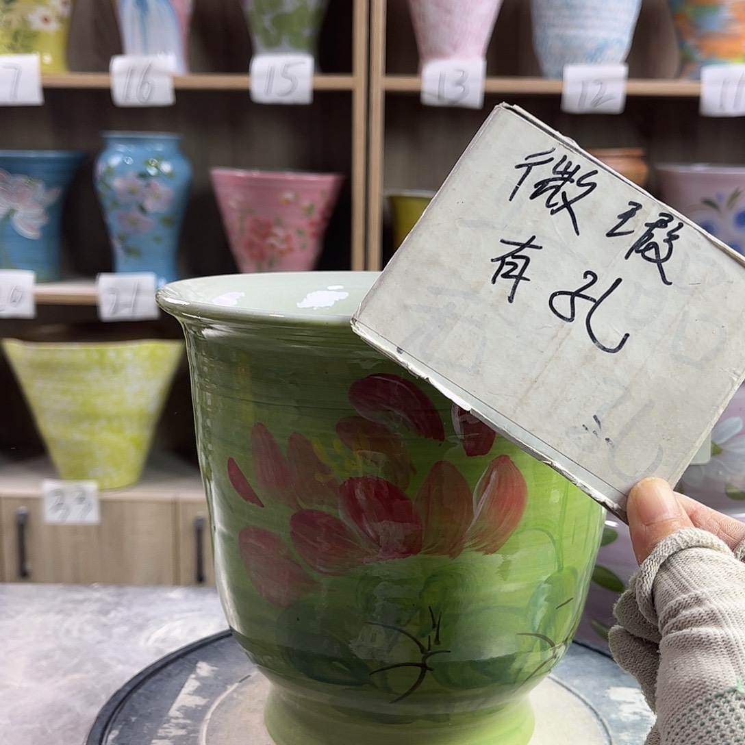 景德镇陶瓷花盆花盆