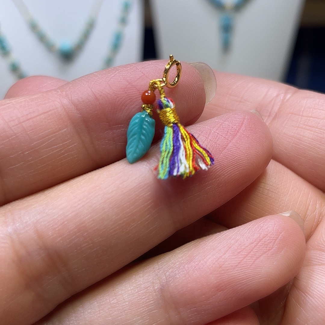 南红玛瑙银S925镀金镶嵌滴流