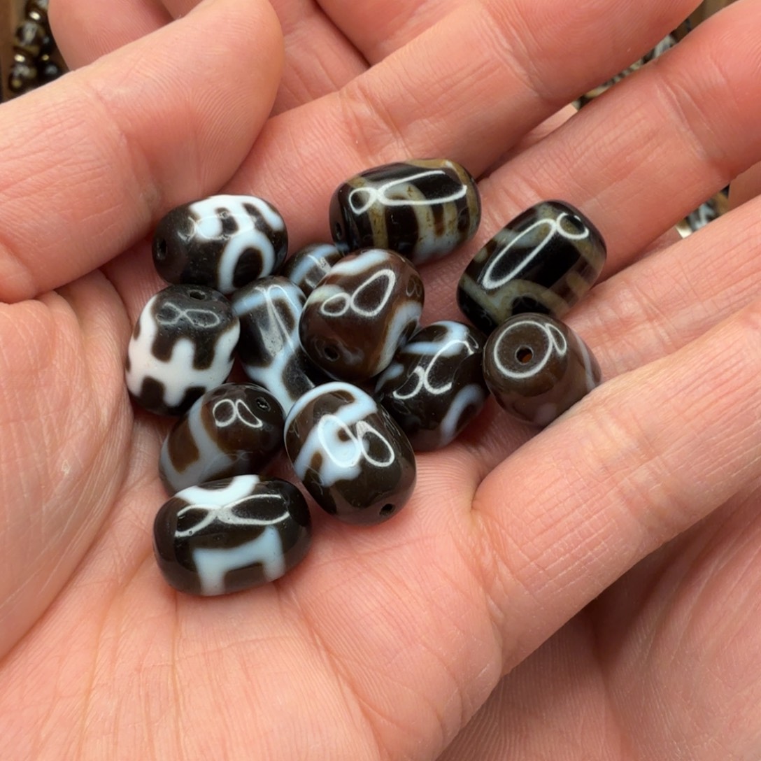 铭***师玛瑙/玉髓未镶嵌颈饰