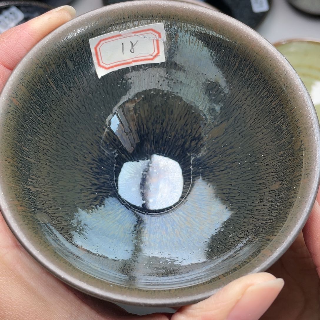 茶盏18磨底漂亮的主人杯