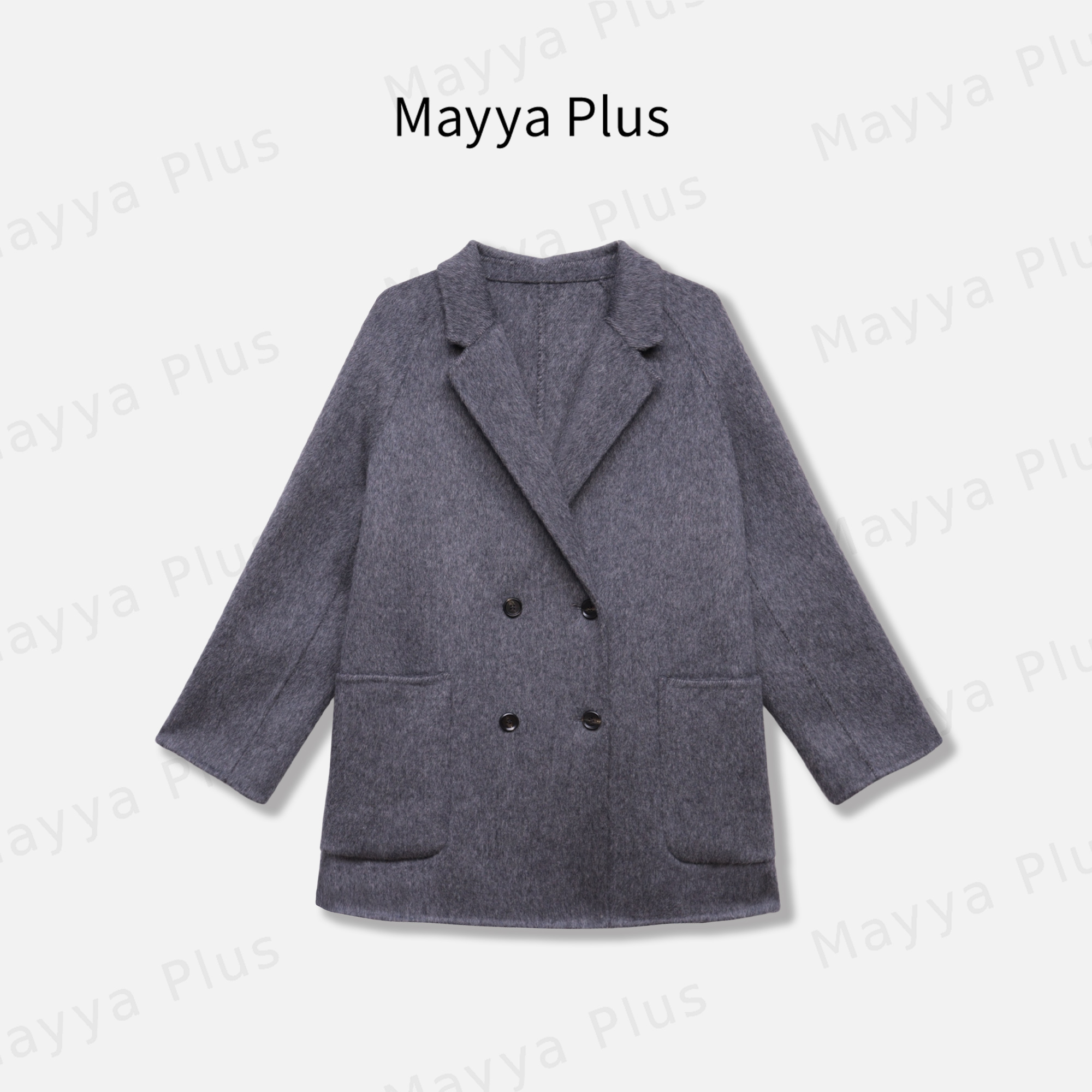 【一生所爱】轻奢气质毛茸茸绵羊毛大衣32547768