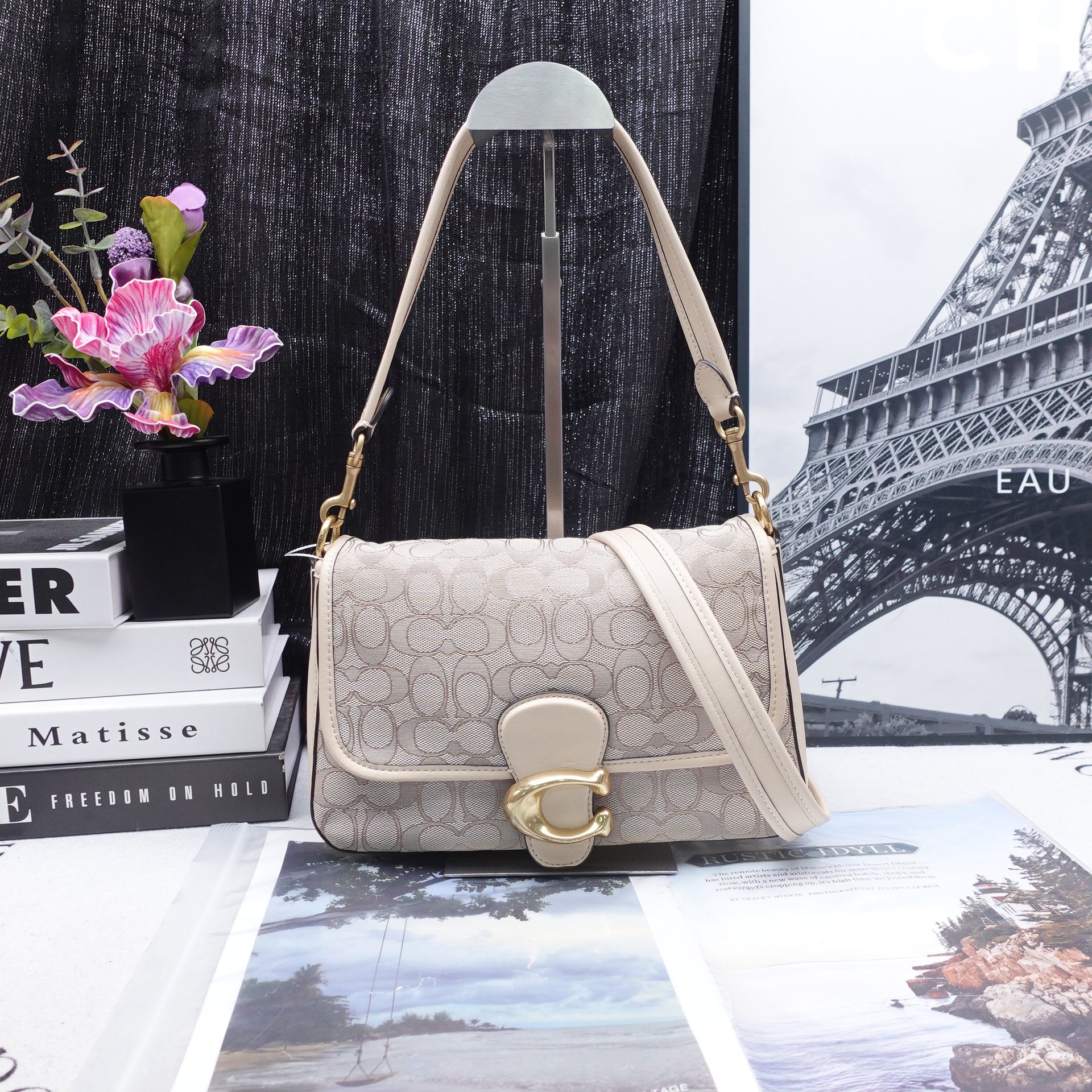 95新 COACH/蔻驰 单肩包/T10227120