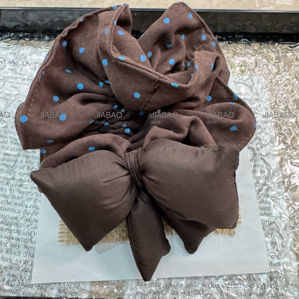 新款高级感蝴蝶结大肠圈发圈少女扎发时尚发饰