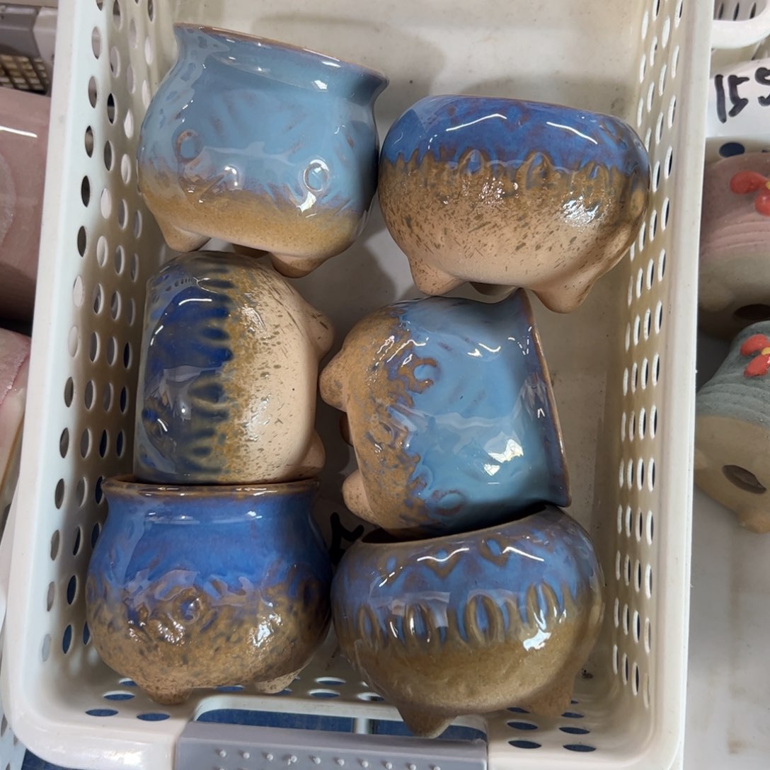陶瓷多肉小花盆@@2075