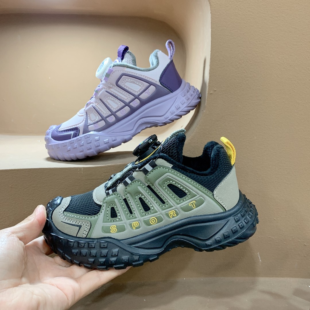 二棉儿童超轻运动棉鞋6669